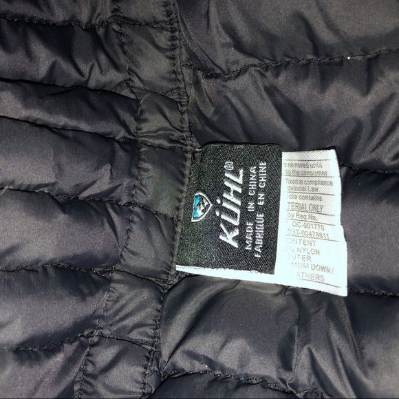 KUHL Spyfire Down Dark Blue Vest - Men's Medium - Picture 7 of 9